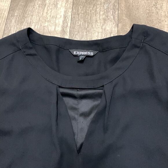 Womens Express Keyhole Lined Longsleeve‎ Dress - Picture 4 of 7